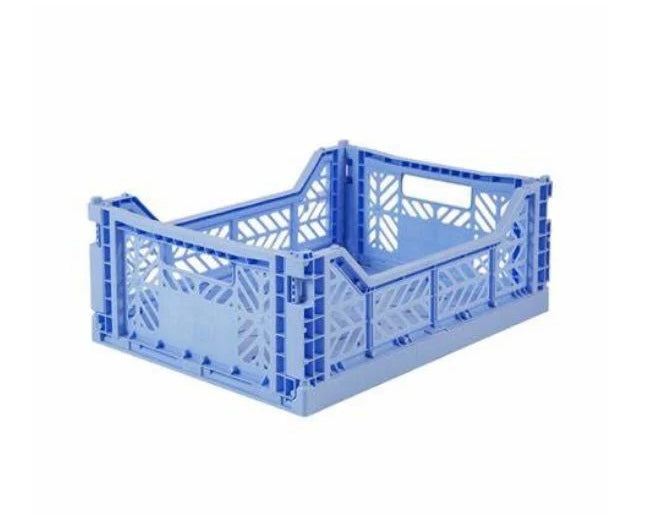 midi crate: baby blue