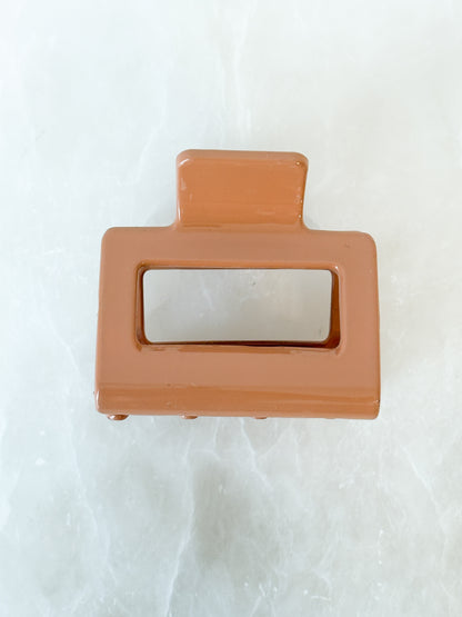 glossy square clips