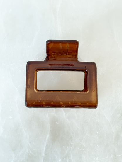 glossy square clips