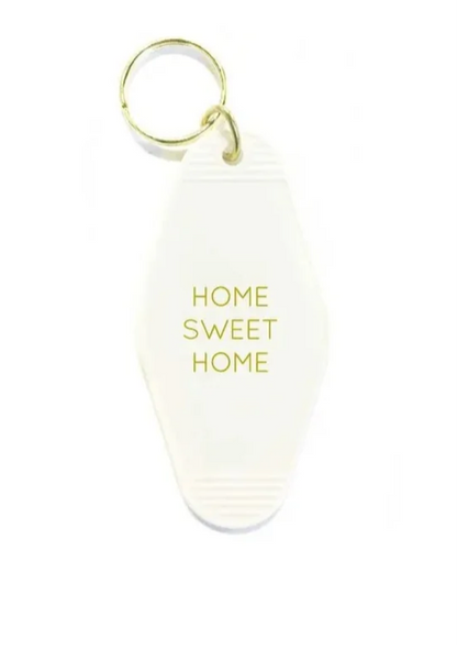 key tag: home sweet home