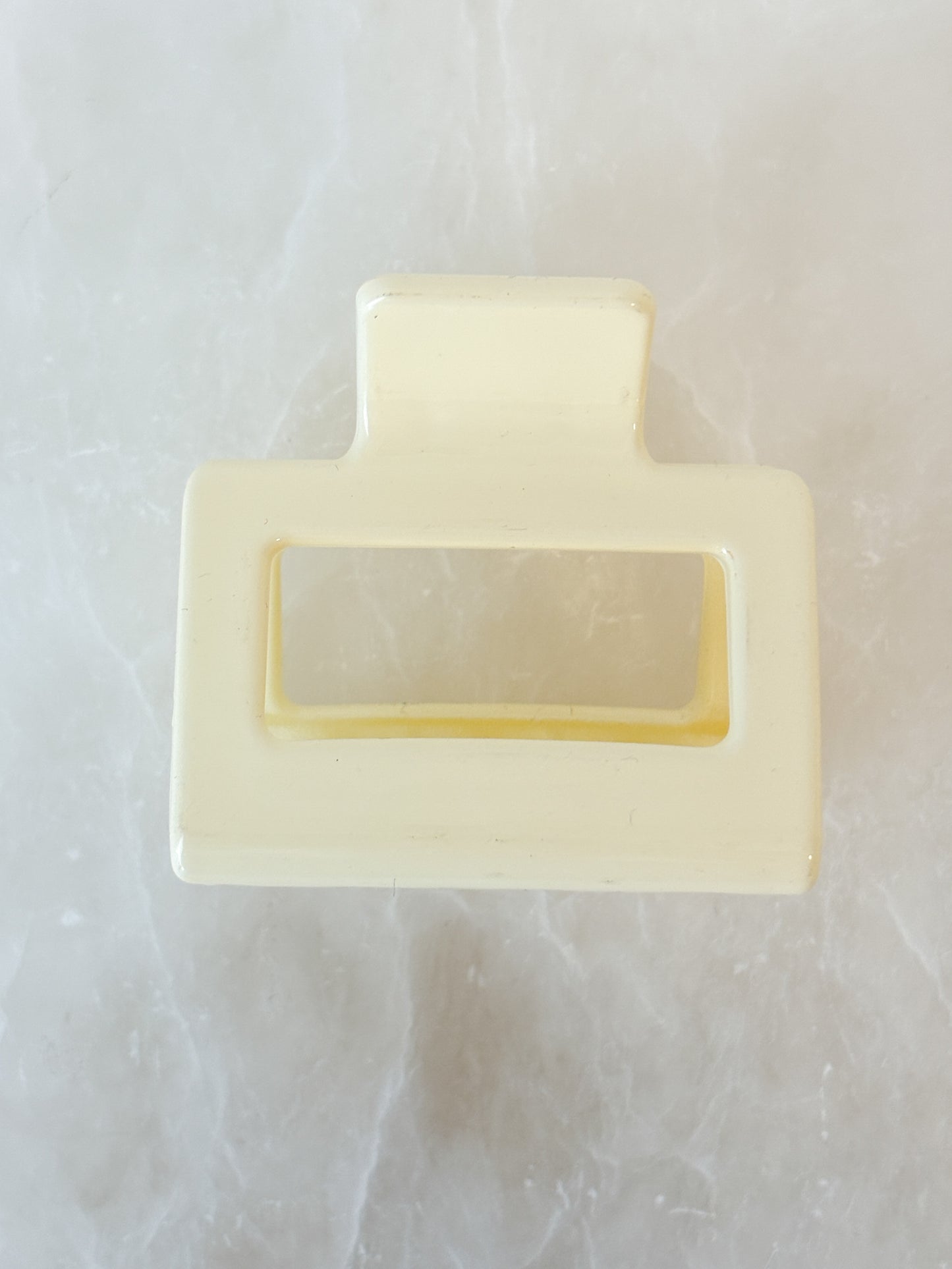 glossy square clips