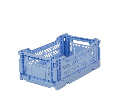 mini crate: baby blue