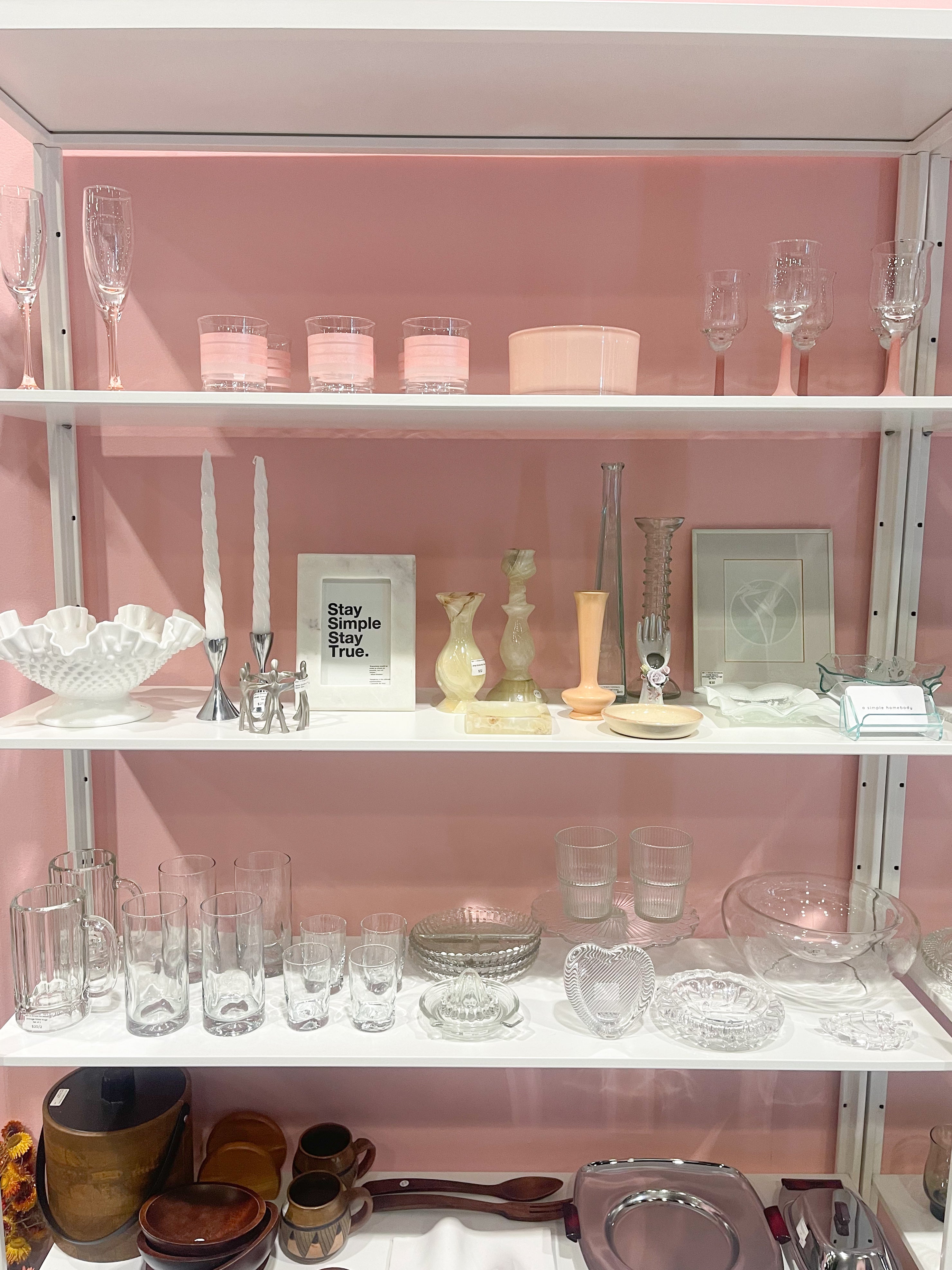 Load video: vintage and thrifted homeware tips