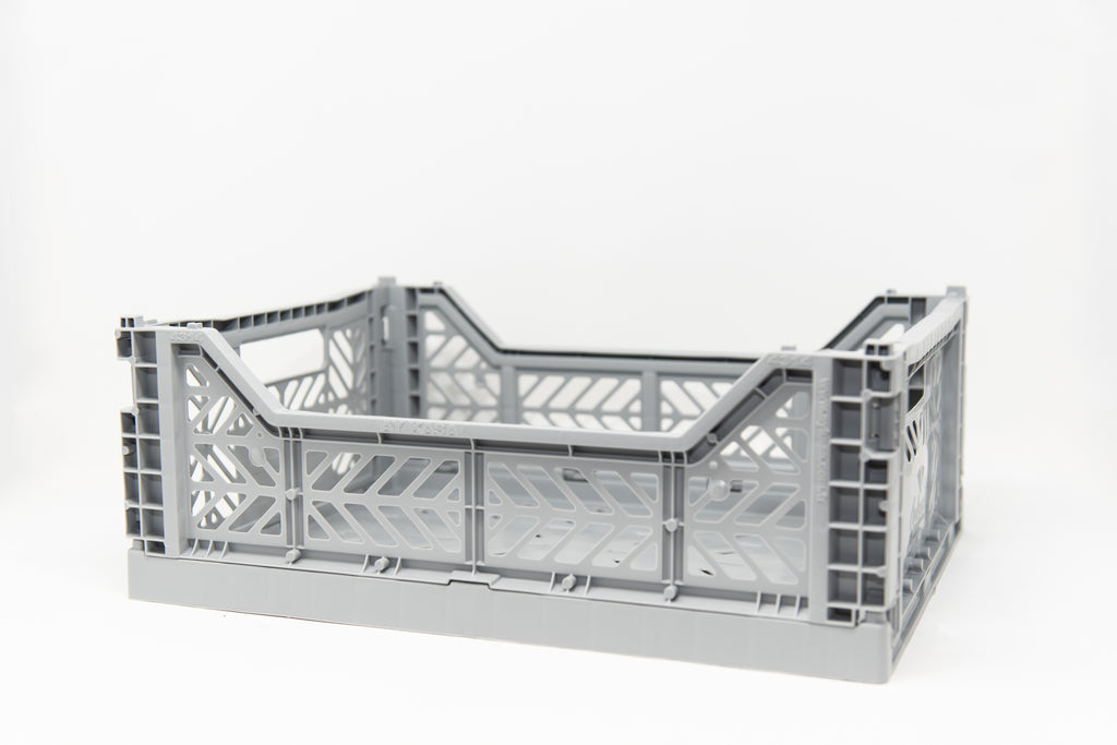midi crate: grey