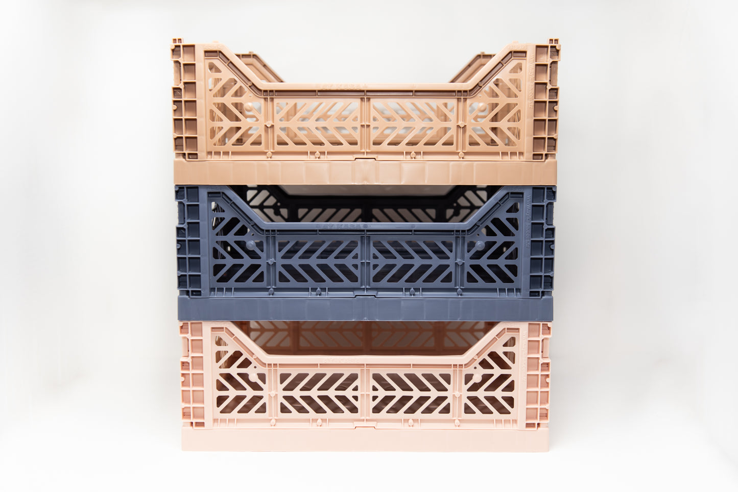 midi crate: cobalt blue