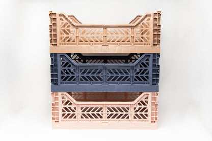 midi crate: cobalt blue