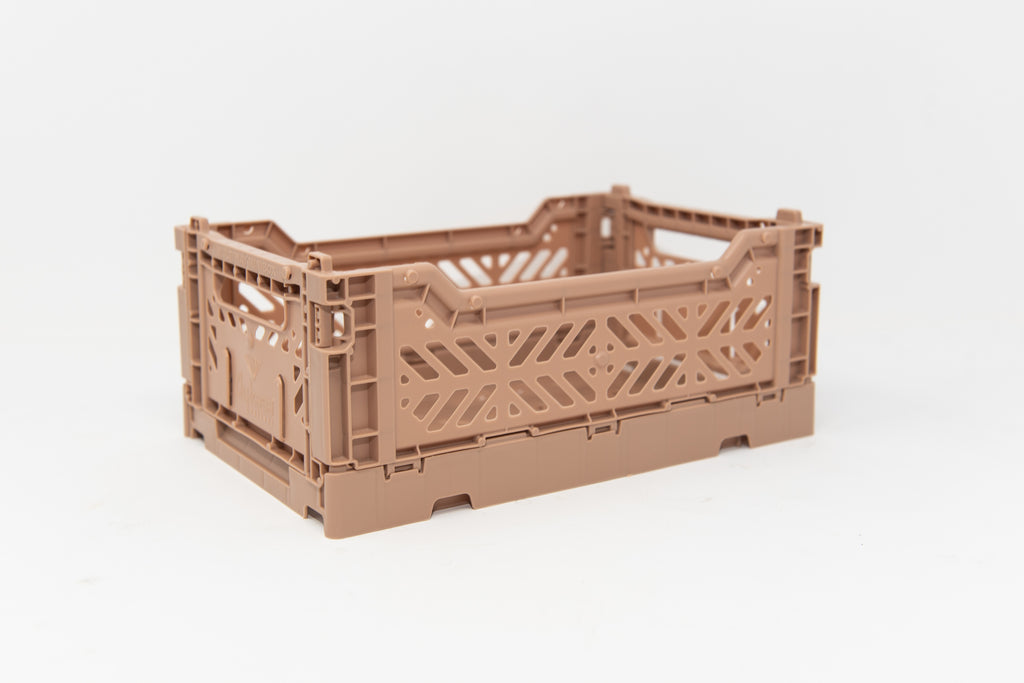 mini crate: warm beige