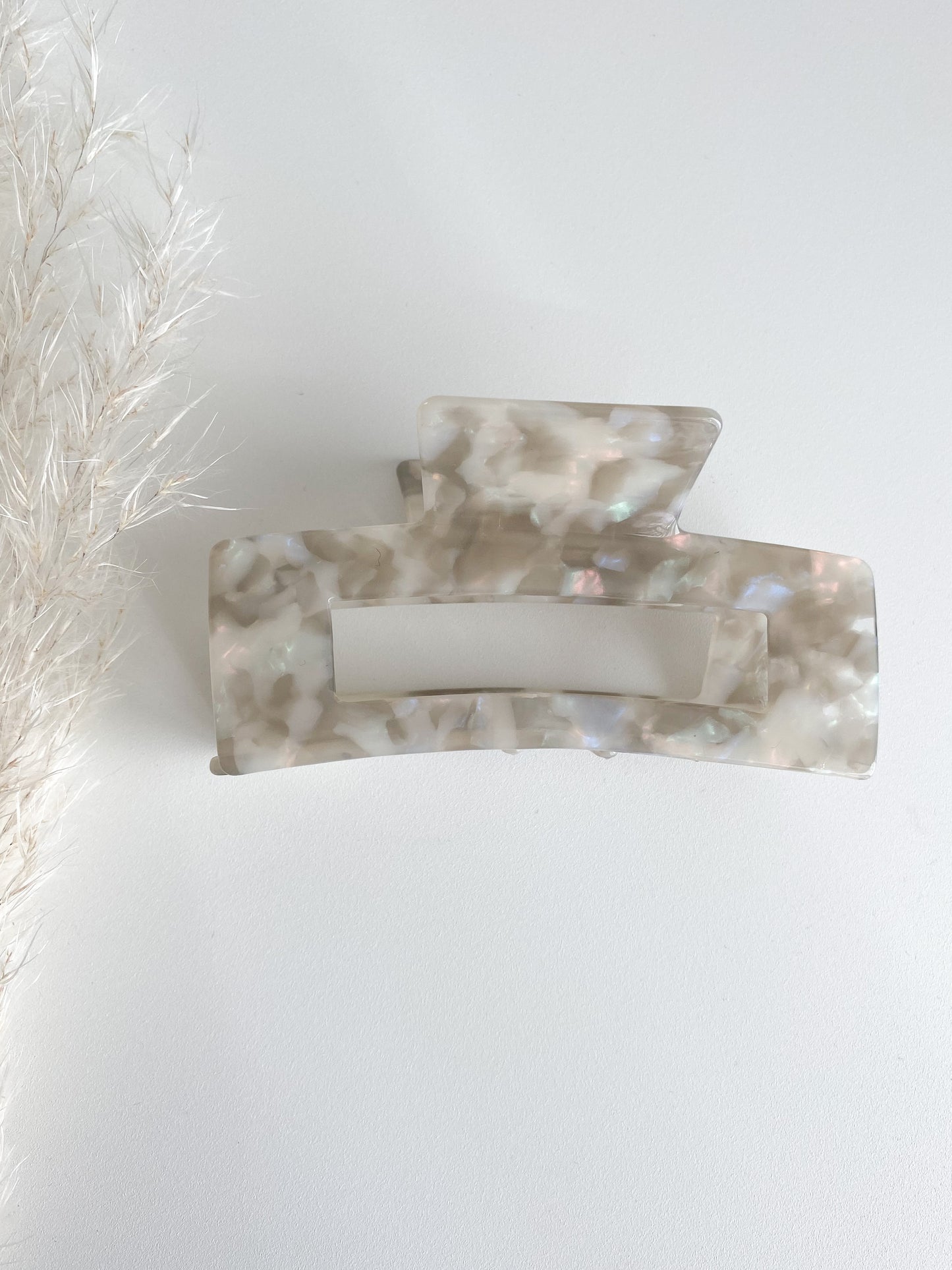 large opal claw clip
