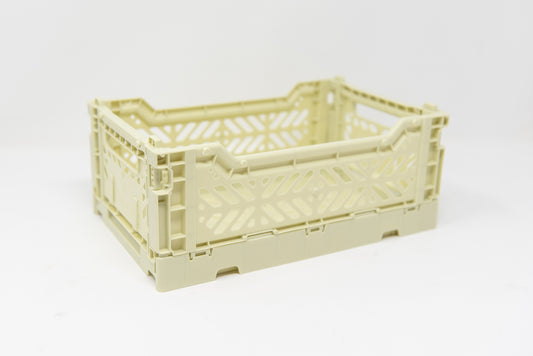 mini crate: lime green