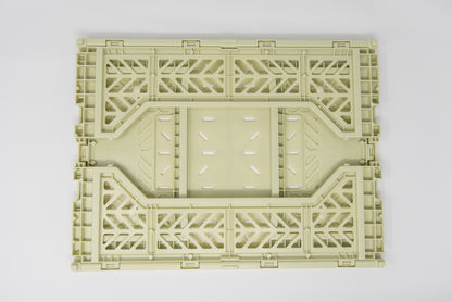 midi crate: lime green