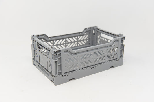 mini crate: grey